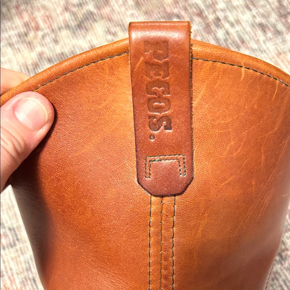 Vintage Red Wing Shoes Brown Pecos Cowboy Boots - Picture 3 of 13